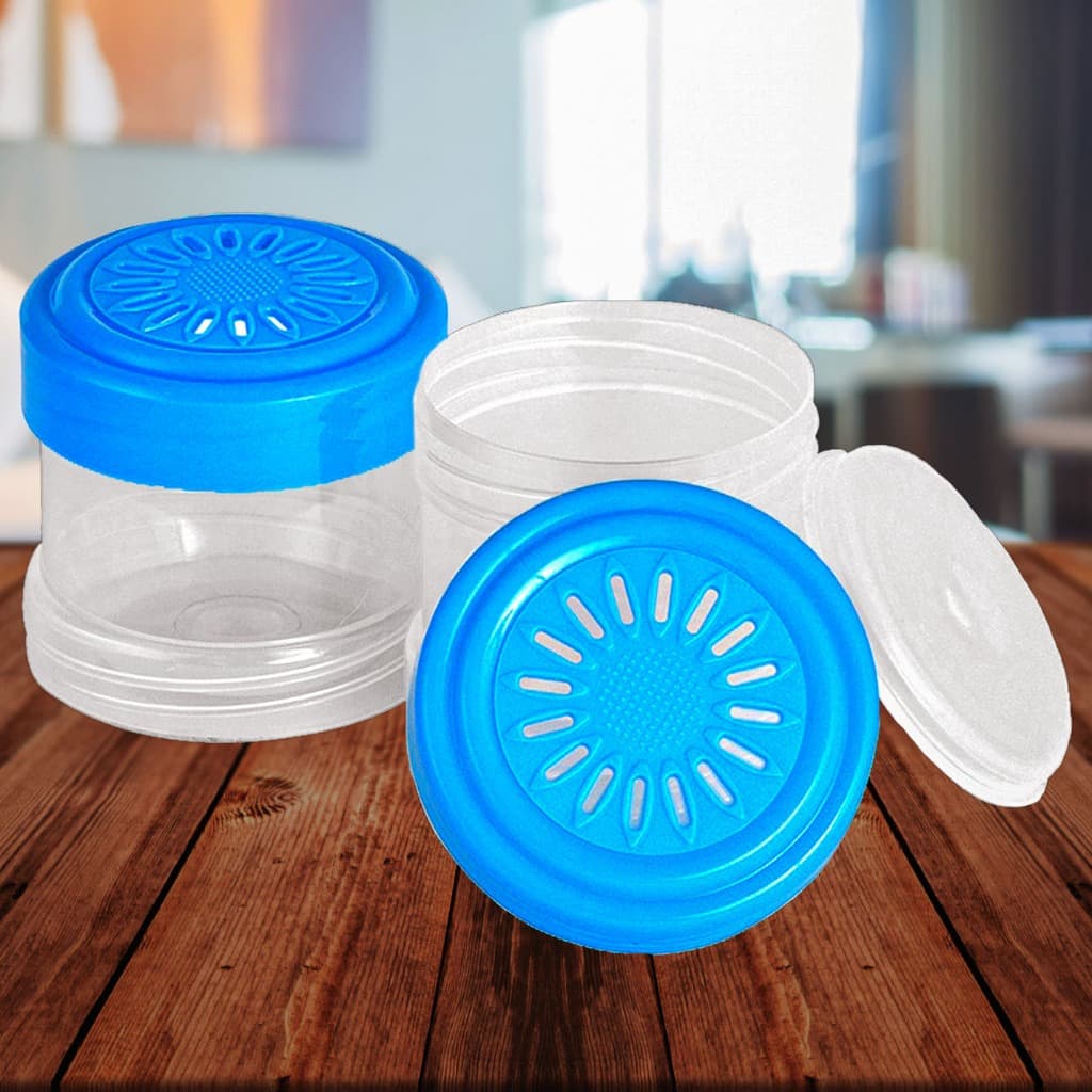 Conjunto de 10 Potes Anti Mofo aromatizador de casa ou carro 80ml Tampa Rosca