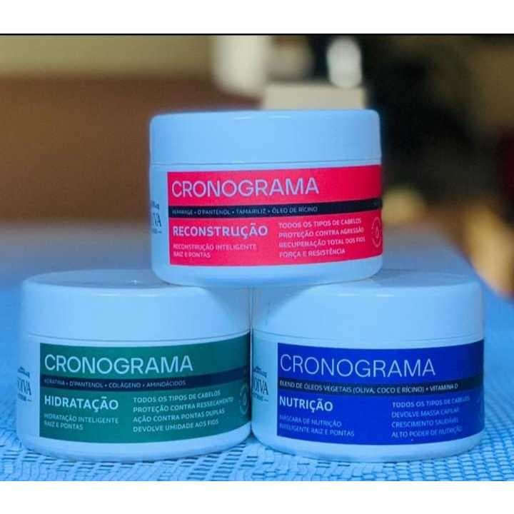 Kit Cronograma Capilar Noiva Extreme (Hidratação, Nutrição e Reconstrução)