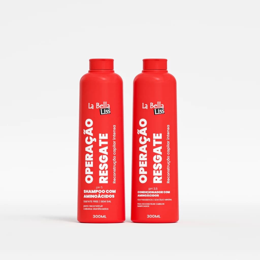 La Bella Liss - Kit Operação Resgate - 600ml