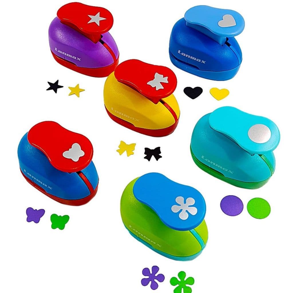 Furadores De EVA E Papel 16mm Coração Estrela Laço flor quadrado várias formas