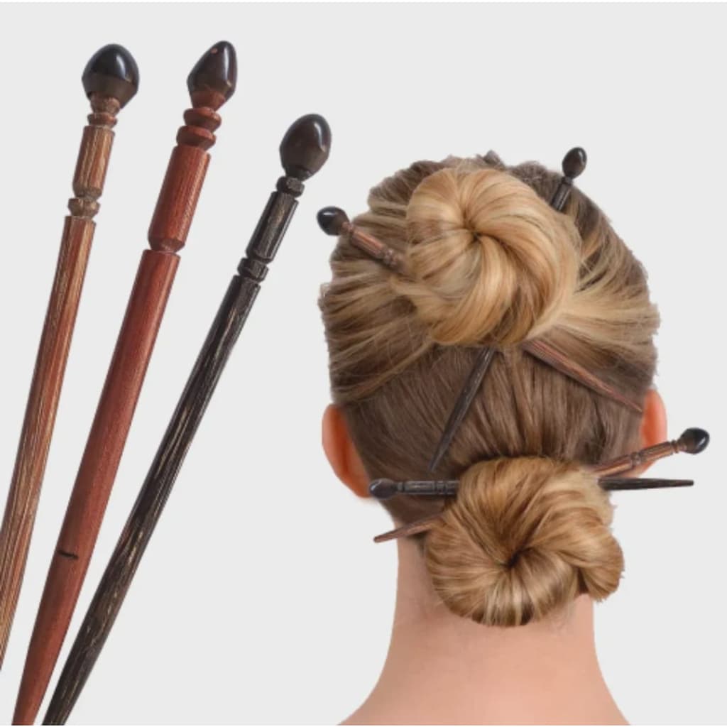 Kit 4 Palitos de Cabelo Coquinho