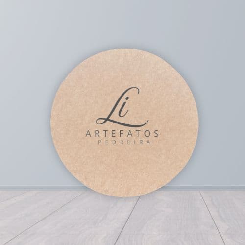 KIT Sousplat liso 35x35 em MDF - Mesa posta