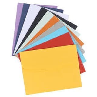 Envelope Colorido Visita 72X108mm 10 Unidades