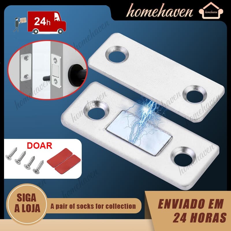 Sistema de fechamento magnético da porta da gaveta da fechadura do armário de móveis (atualização magnética)