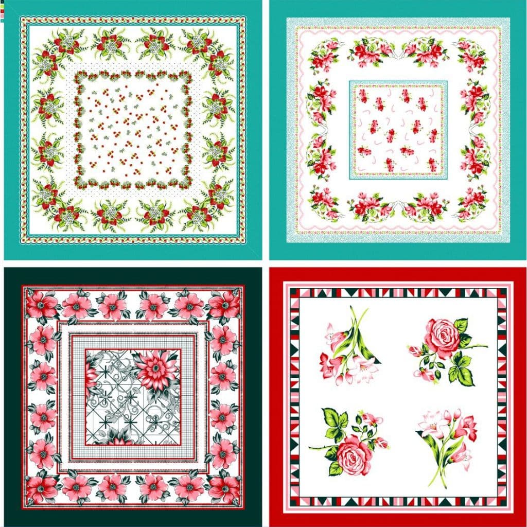 Kit Com 10 Toalhas De Chá Estampada Cozinha Linda