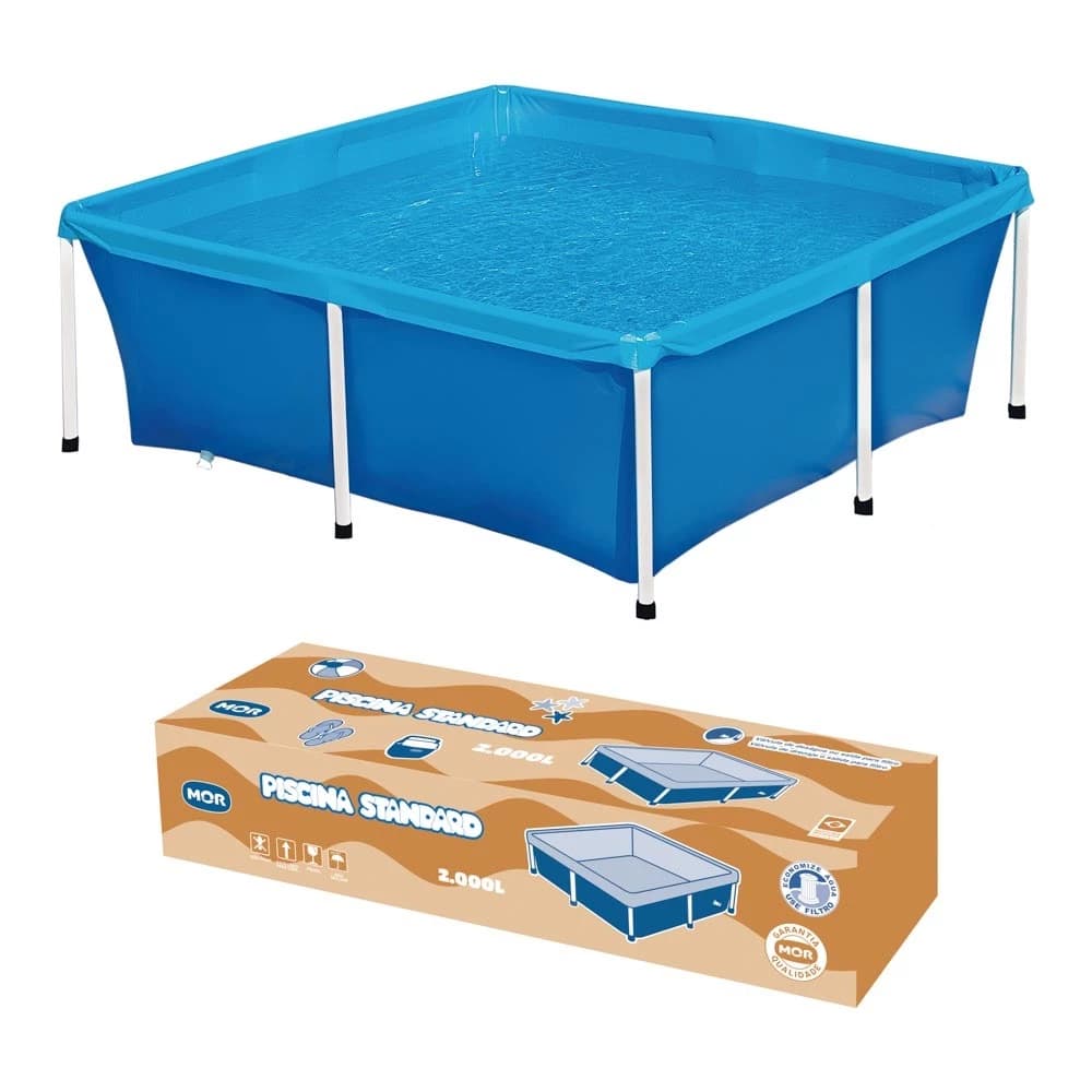 Piscina Estrutural Infantil Adulto 1000L -1500L - 2000L - 3000L - Original Mor