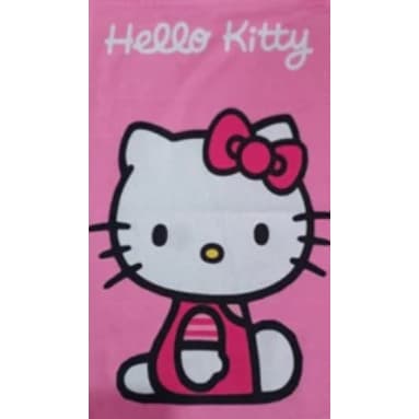 Toalha de Banho / Praia Hello Kitty 140 cm x 70 cm