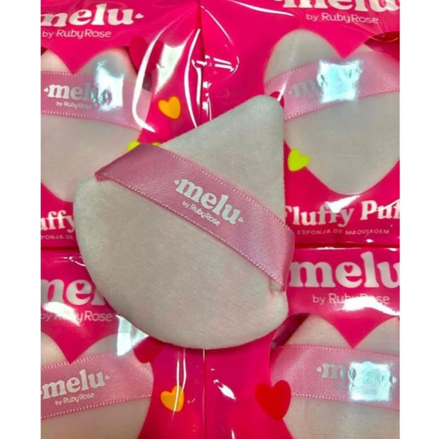 Esponja de Maquiagem Para Pó Fluffy Puff Melu by Ruby Rose