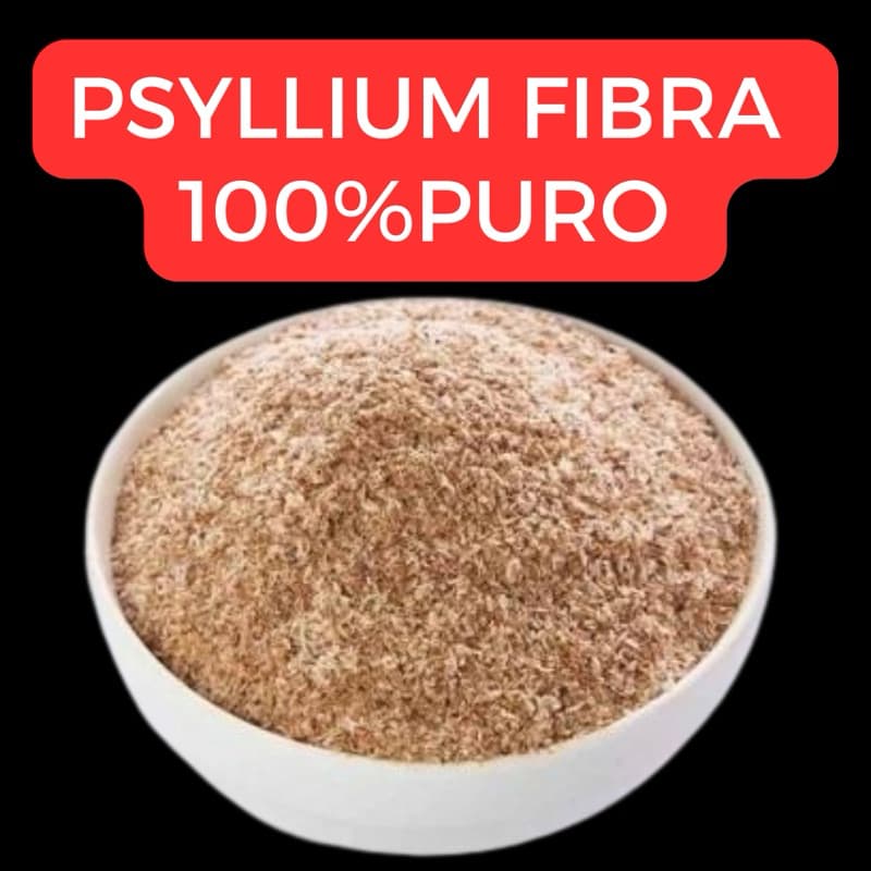 PSYLLIUM FIBRA PURO - 500Gr - 1Kg - Sensação de saciedade.