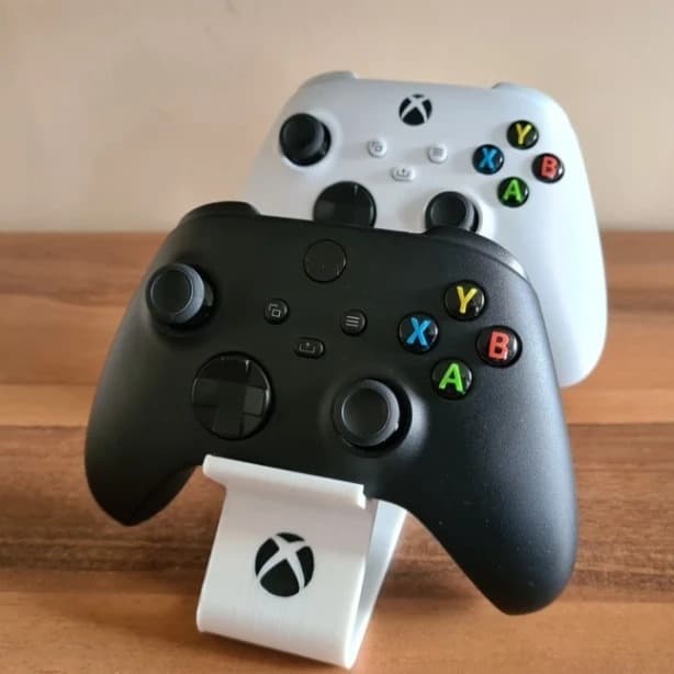 Suporte Para 2 Controles Xbox X/s Apoio De Mesa Lançamento