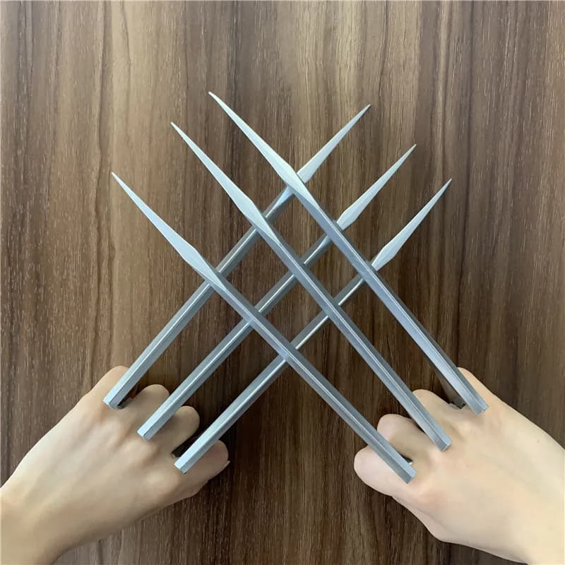 Garras do Wolwerine Acessório Cosplay Marvel X-man X-men Fantasia Wolwerine Deadpoll DC