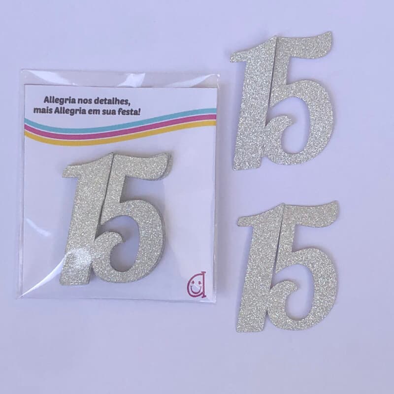 APLIQUE 15 ANOS - MEUS 15 ANOS - DECORAÇÃO 15 ANOS - FEITO EM PAPEL
