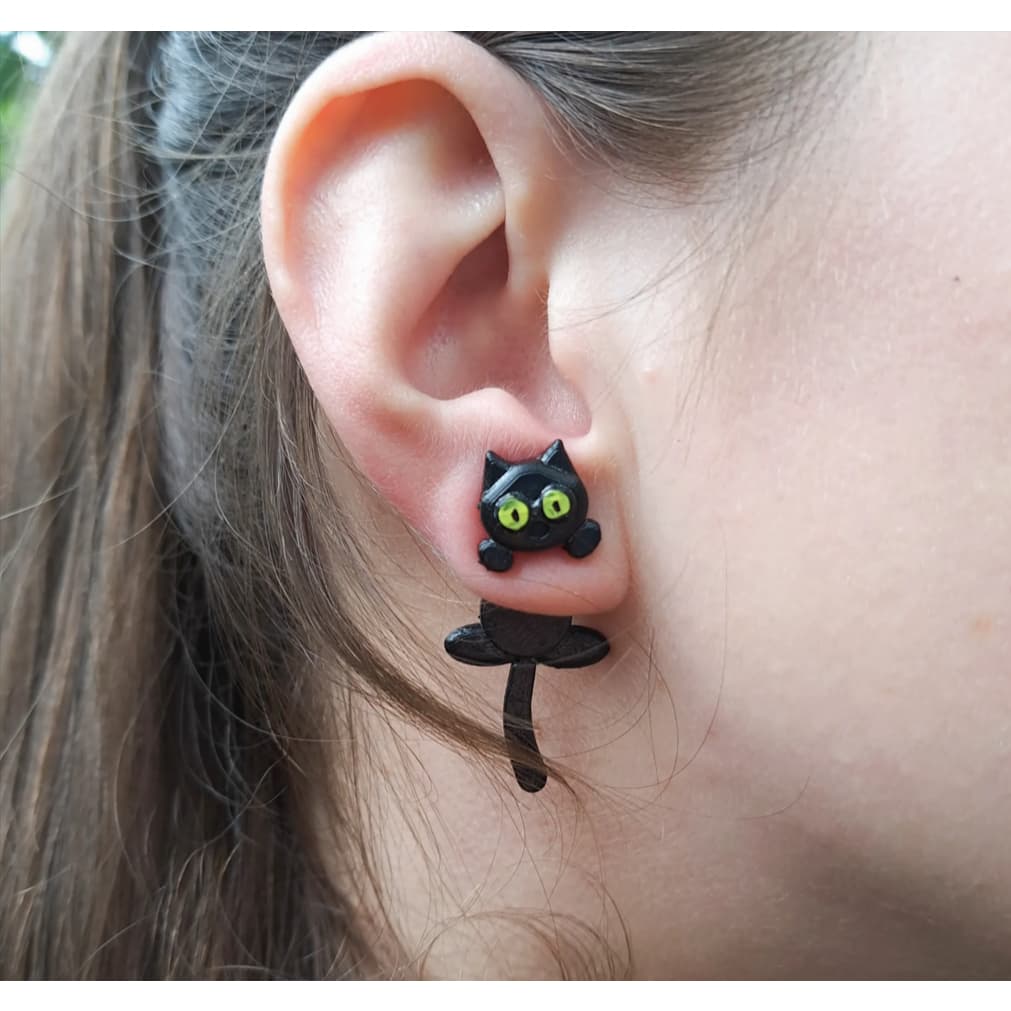 Brinco Gato fofo para presente divertido criança e adolescente