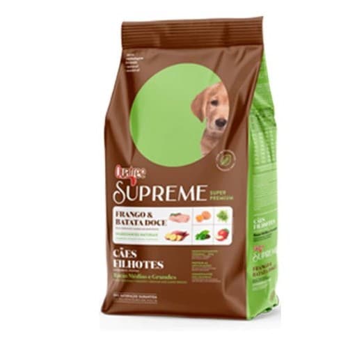 Ração Para Cachorro Filhote Quatree Supreme Raças Medias/Grandes 15kg