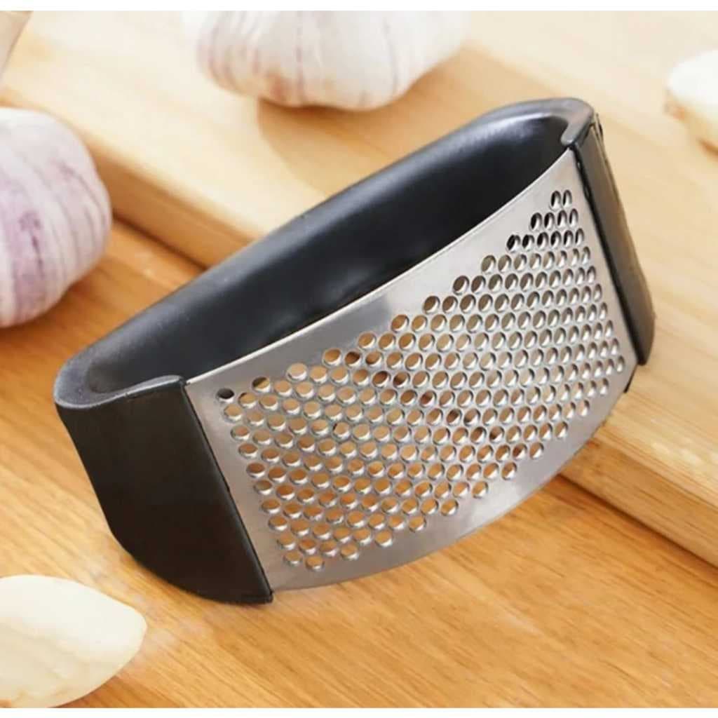 Amassador de alho Aço Inox  Espremedor Triturador Utensílio de cozinha Manual