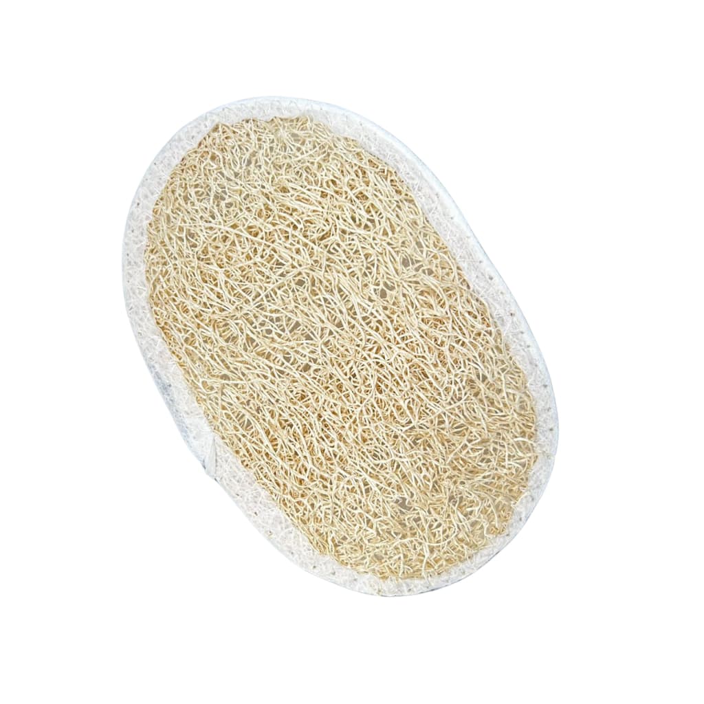 Bucha Vegetal Limpeza Facial Esponja Esfoliante Natural Oval - 1 Unidade
