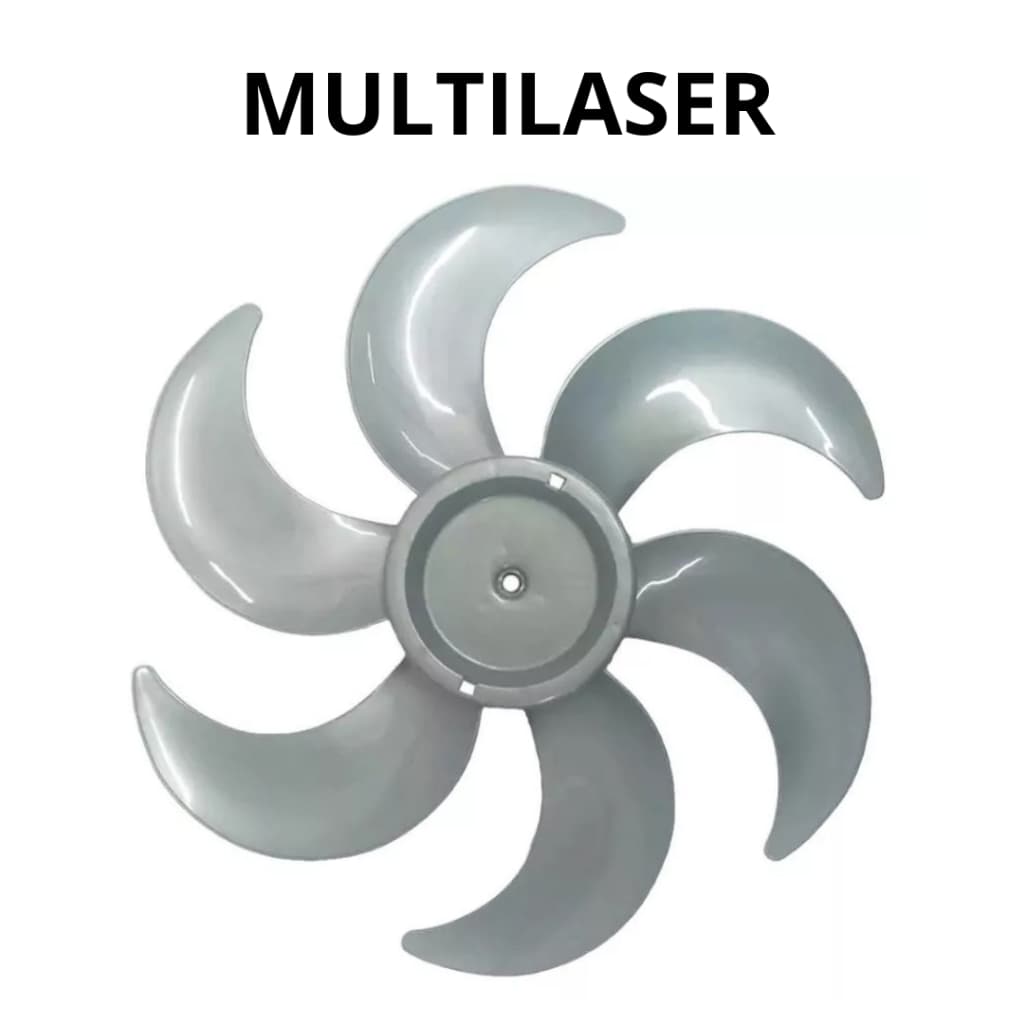 Hélice Para Ventilador Multilaser 40cm Multi Turbo 6 Pás Original