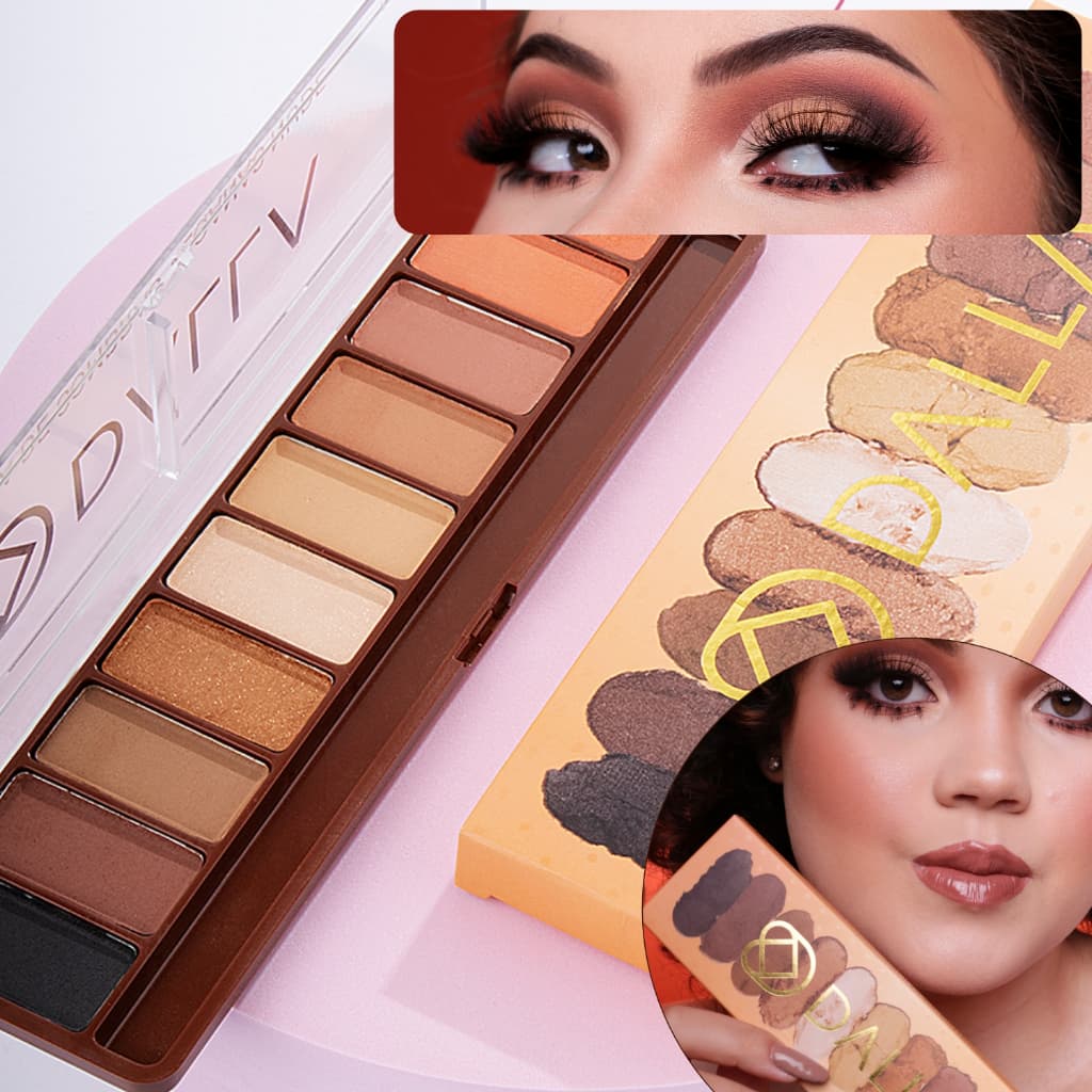 Paleta De Sombras Veganas Nude Dalla