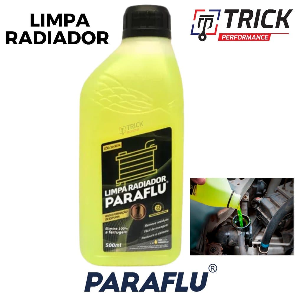 Limpa Radiador Paraflu 500 ml - Solução para Limpeza do Sistema de Arrefecimento - Limpeza De Arrefecimento