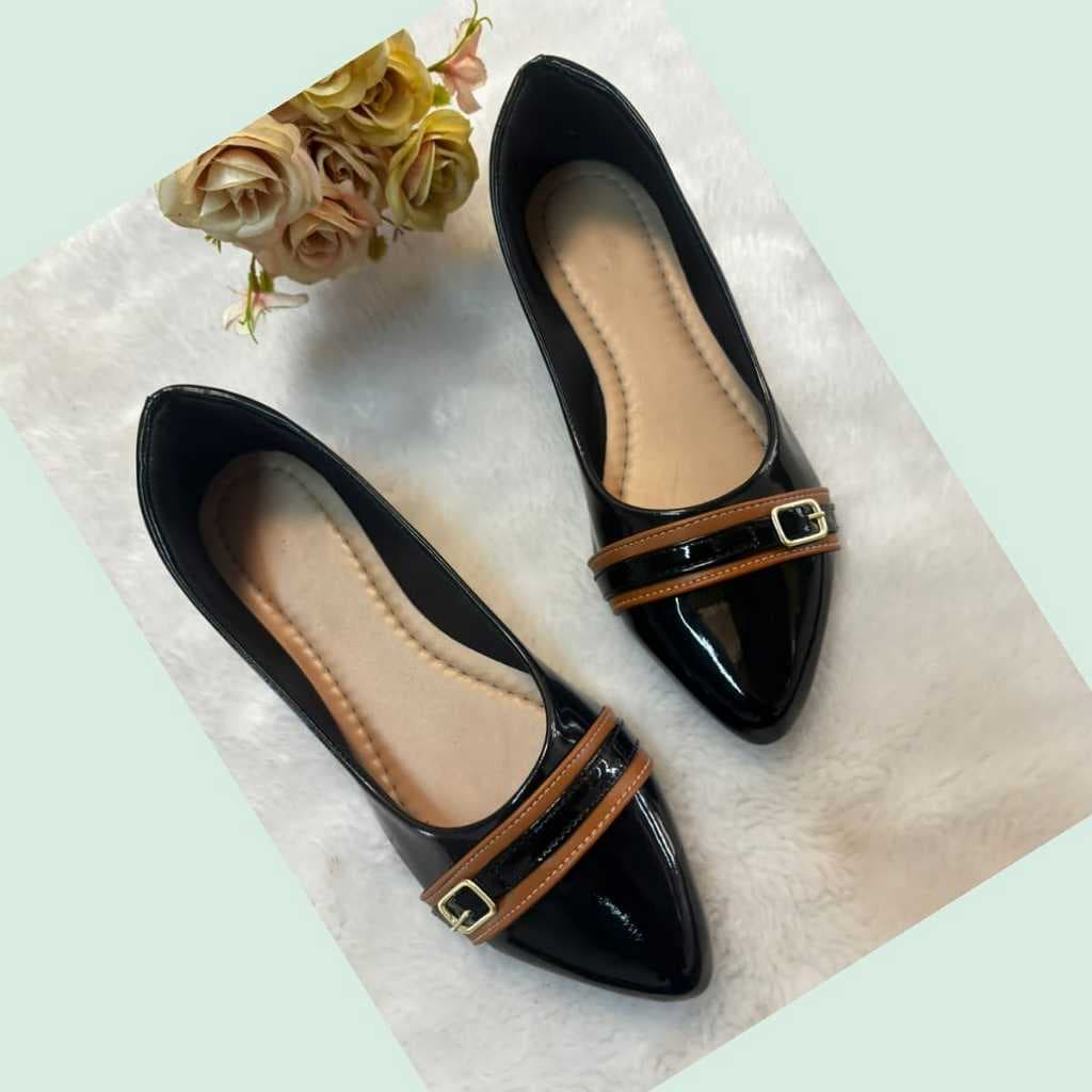 Sapatilha Feminina verniz 34 ao 40 modelo confortável Sapato Feminino Lindo com sola antiderrapante.