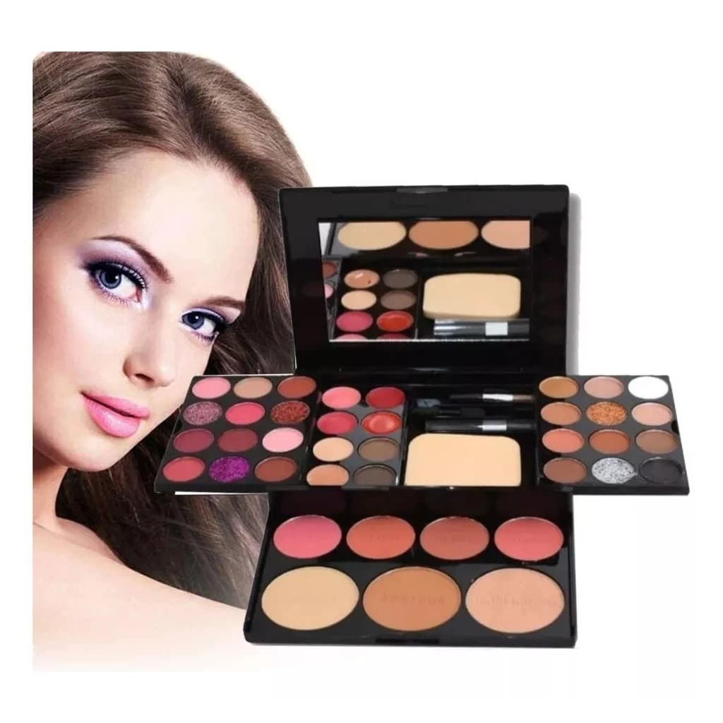 Estojo De Maquiagem Completo Sarah's Beauty Joy Kit de Maquiagem