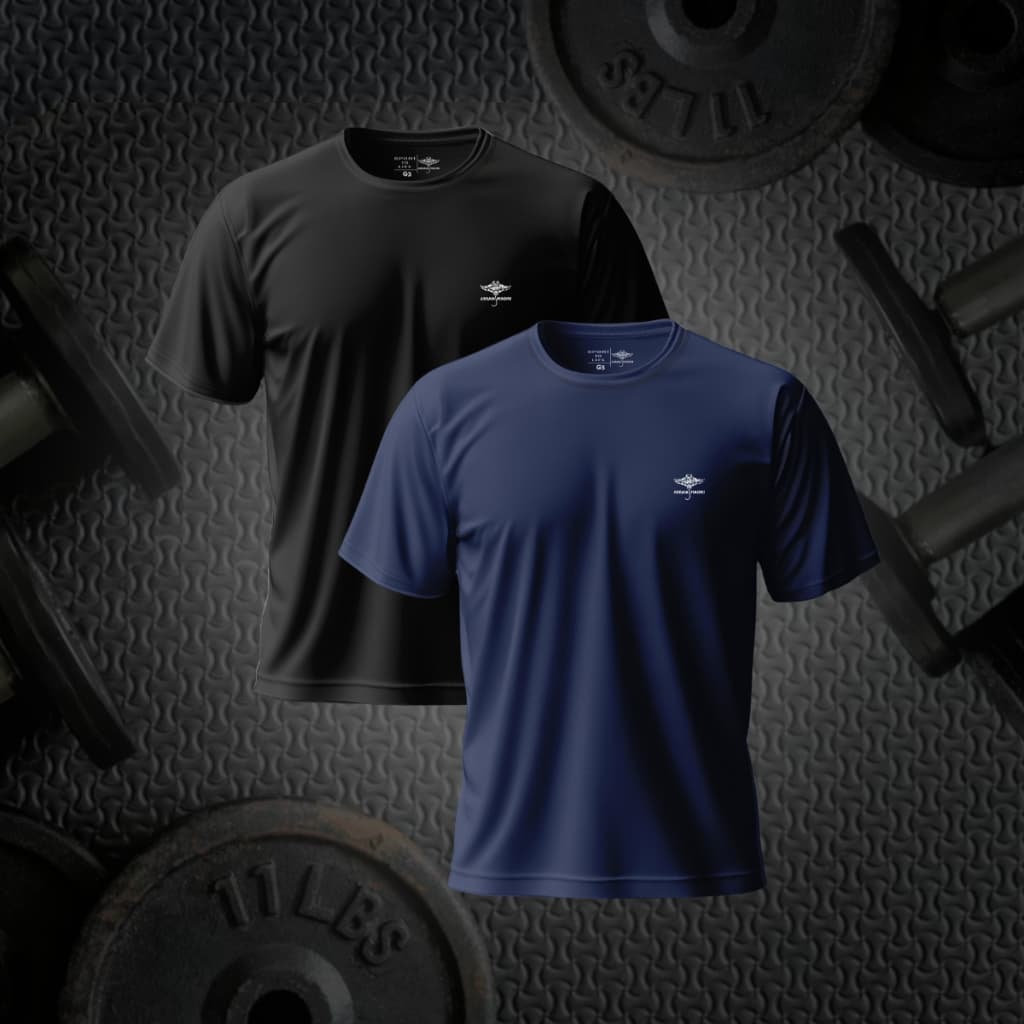 Kit 2 Camisetas Masculinas Dry fit Plus Size Academia Verão Esporte