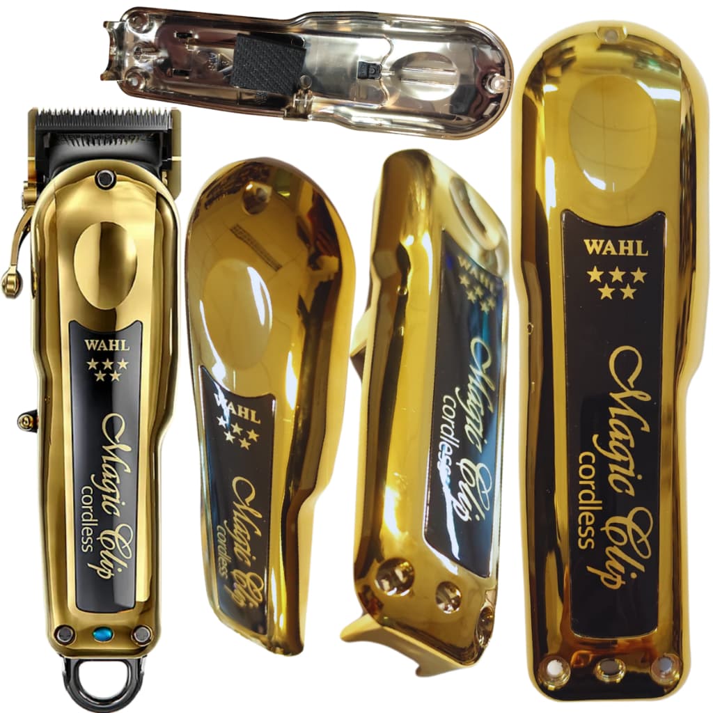 Tampa Carcaça Frontal Para Máquina Wahl Magic Clip Gold Nova De Reposição Original