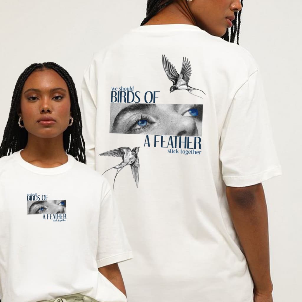 Camisa Camiseta Billie Eilish Birds of a Feather T-Shirt Unissex 100% Algodão