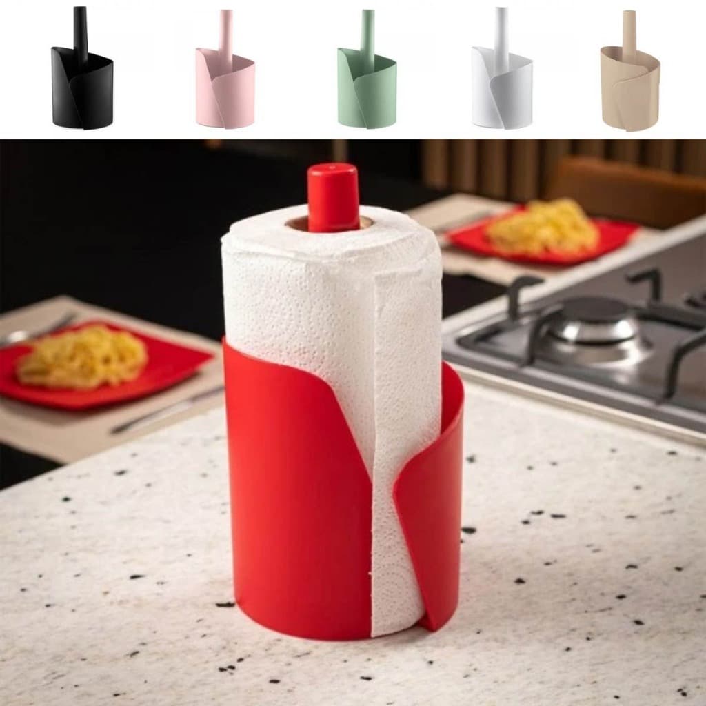 Suporte Porta Papel Toalha Para Mesa Cozinha Plástico UZ Envio Imediato