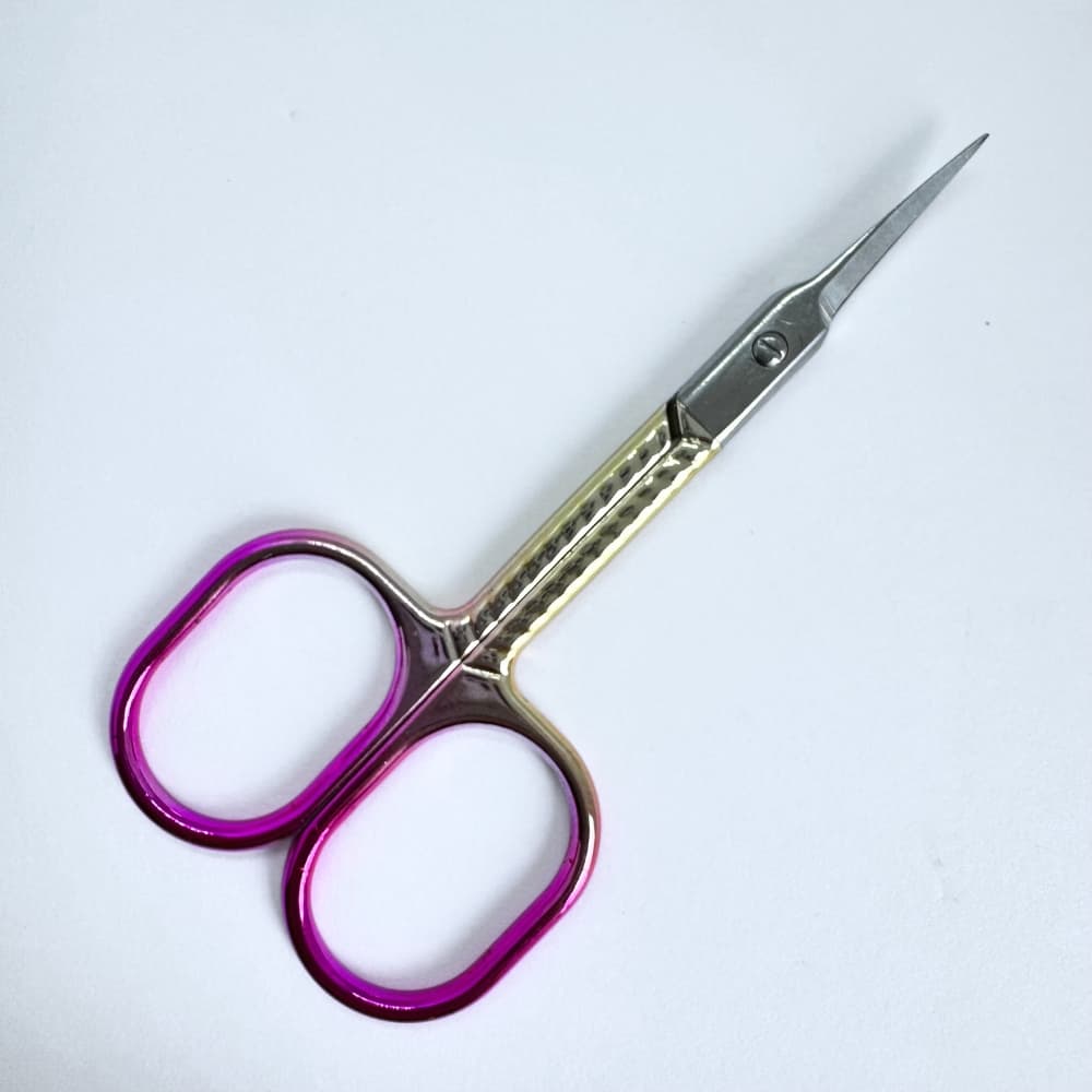 Tesoura Inox para Unhas ponta Curva tesourinha ponta curvada para unhas