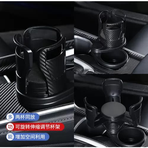 Suporte Copo Água Multifuncional Carro Porta-copos Giratório