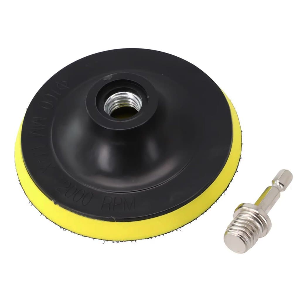 Suporte Para Lixadeira Disco Com Velcro 5" 125mm Adaptador Boina Para Esmilhadeira Suporte Para Lixa