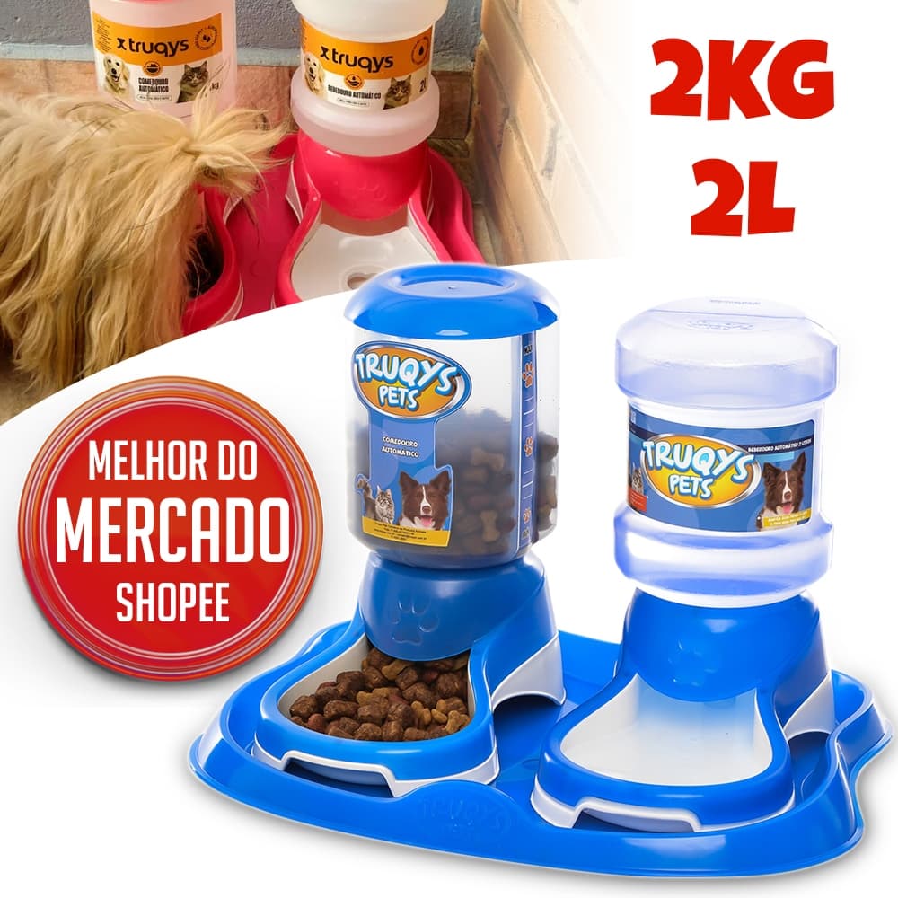 Bebedouro Cachorro Bebedouro Gato Comedouro Automatico Bebedouro Pet Bebedouro para Cachorro Truqys
