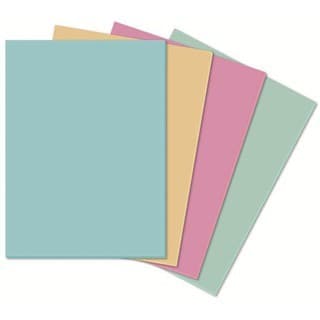 Papel Ofício A4 Sortido Pacote 50 Folhas