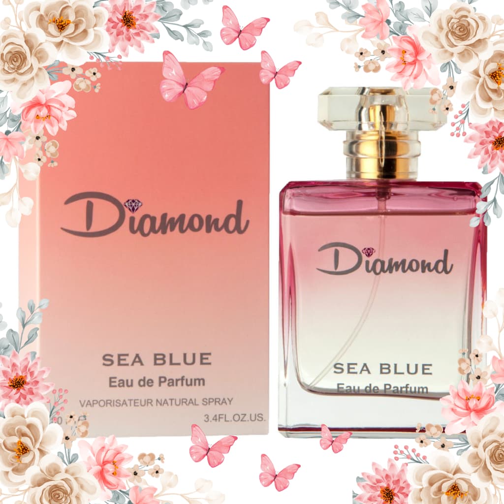 Perfume Diamond 100ml Feminino Bright Sea Blue Crystal