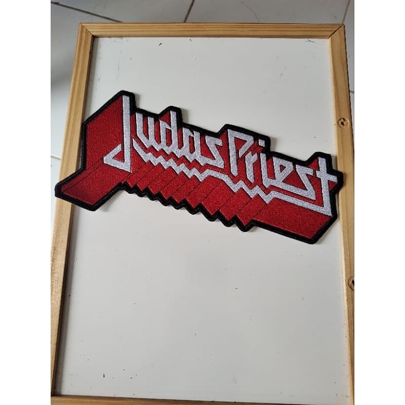 PATCH BORDADO TERMOCOLANTE-BANDA-ROCK-METAL-JUDAS PRIEST 3