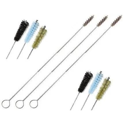 Kit de Limpeza Espingarda ou Rifle Com 3 Escovas - Kit Completo