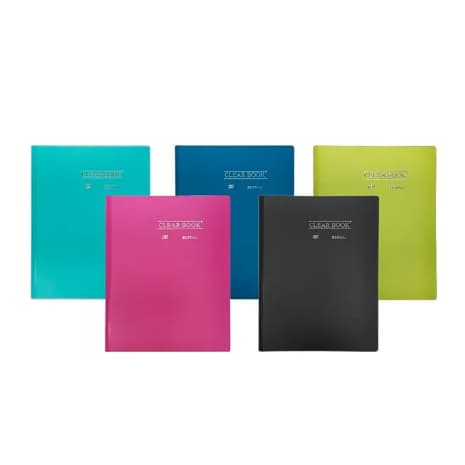 Pasta Catálogo 50 Sacos Plásticos A4 Clear Book Cores Novas Yes