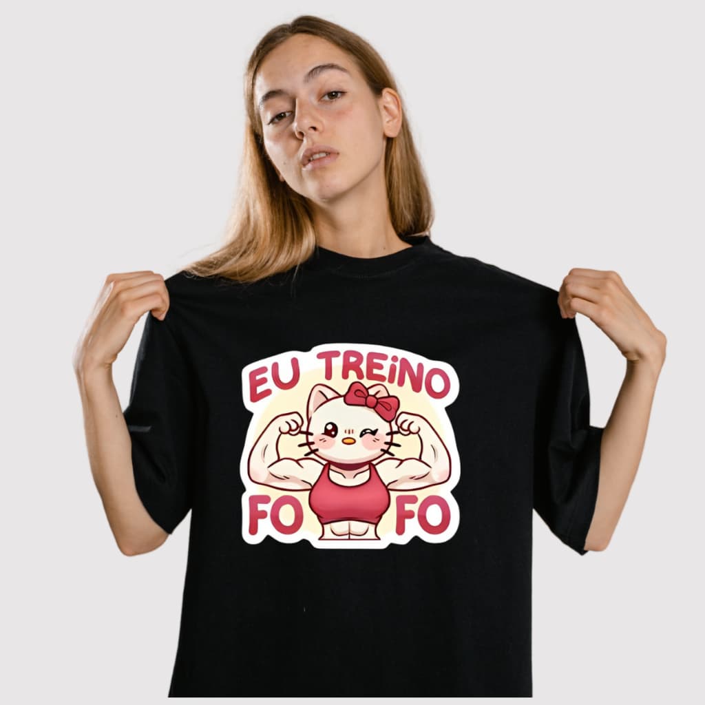 Camiseta Feminina Estampa Academia Camiseta Treino