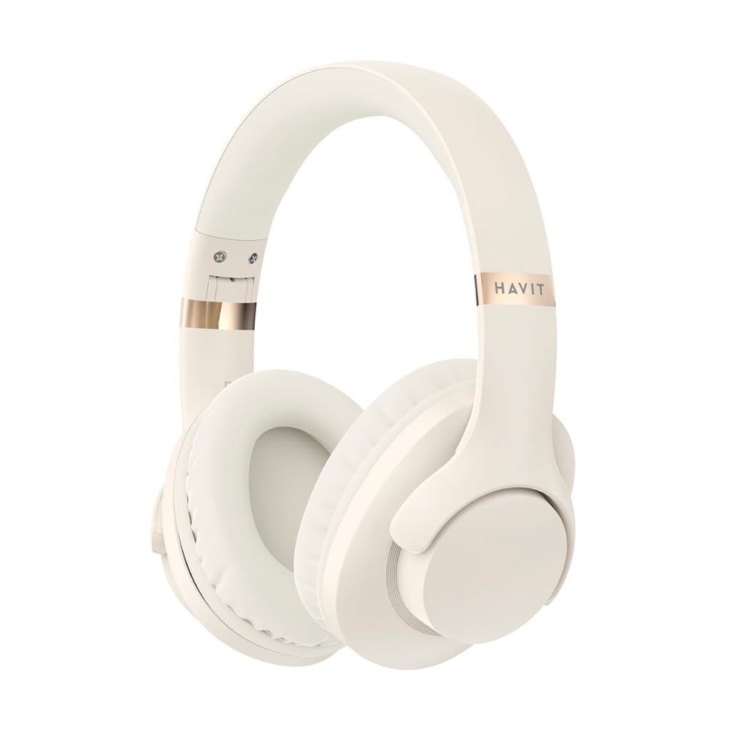 Headphone Bluetooth Havit H669BT Beige
