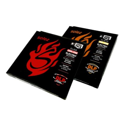 Encordoamento Solez Para Guitarra - SLG Double Pack