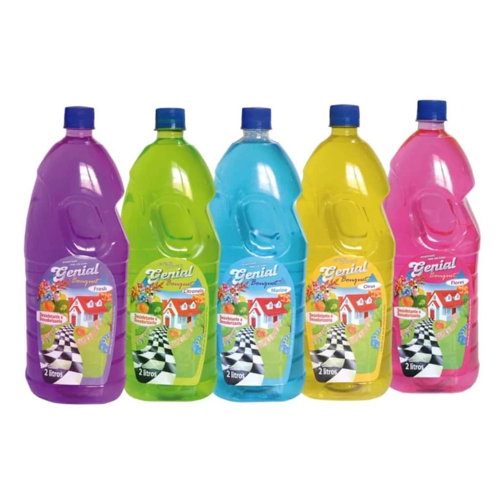 Desinfetante Eliminador de Odores Bouquet Genial Pet 2L