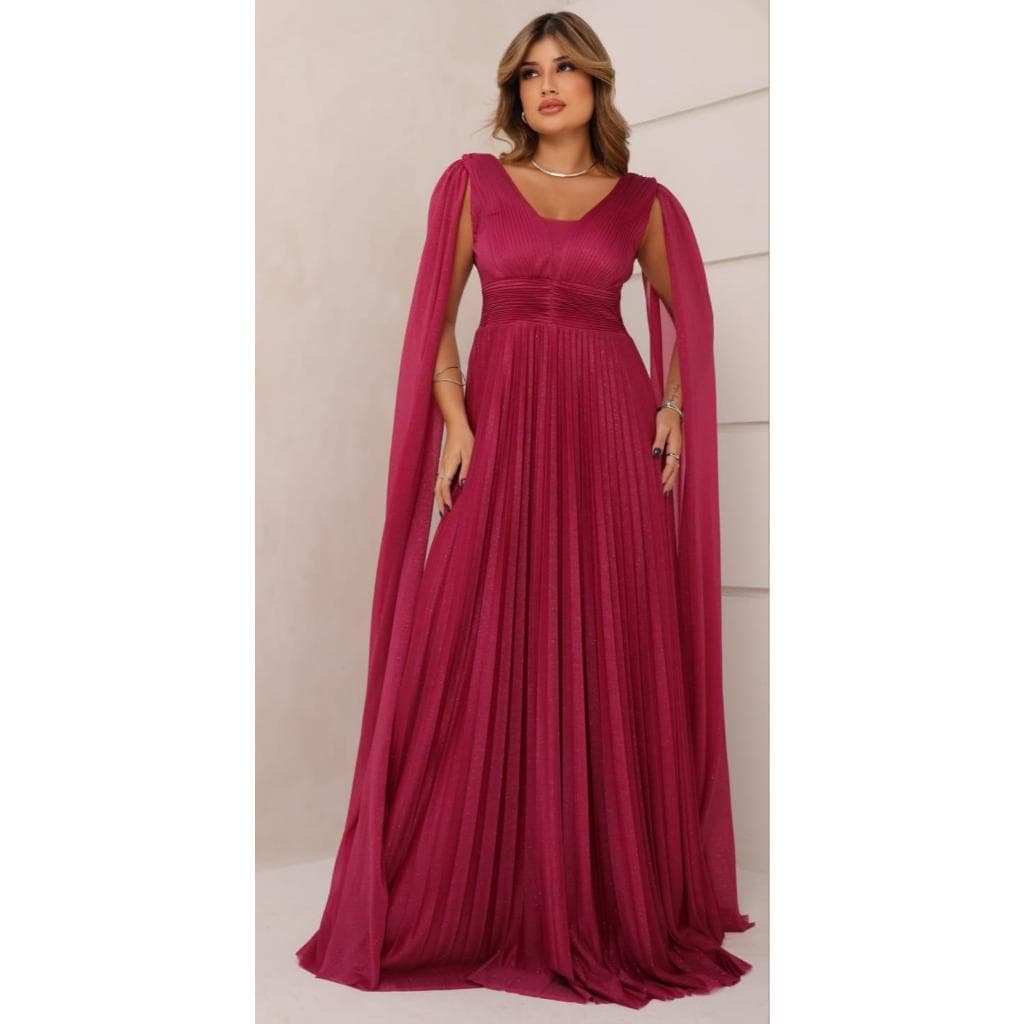 Vestido Longo Festa Capão Tule Com Brilho Sofisticado Glamouroso Casamento Formatura