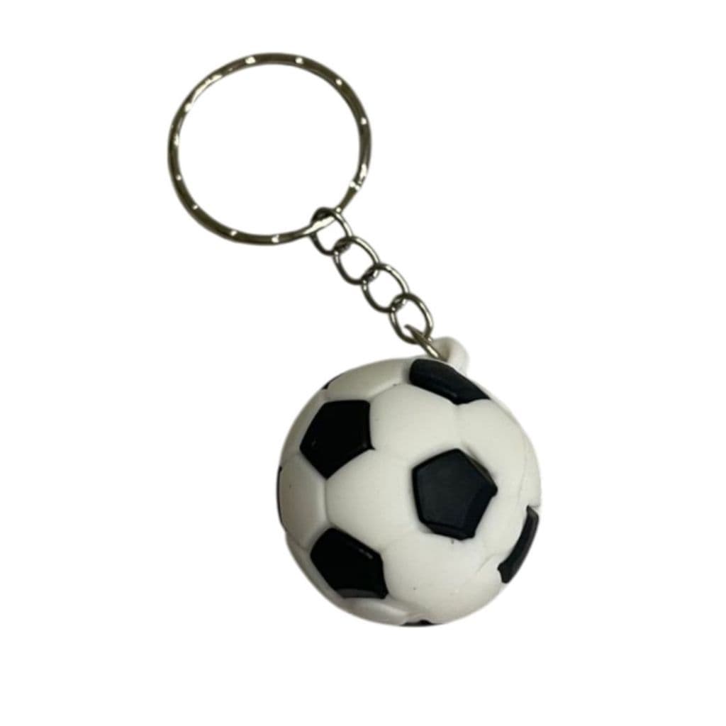 Chaveiro Bola Futebol de Borracha