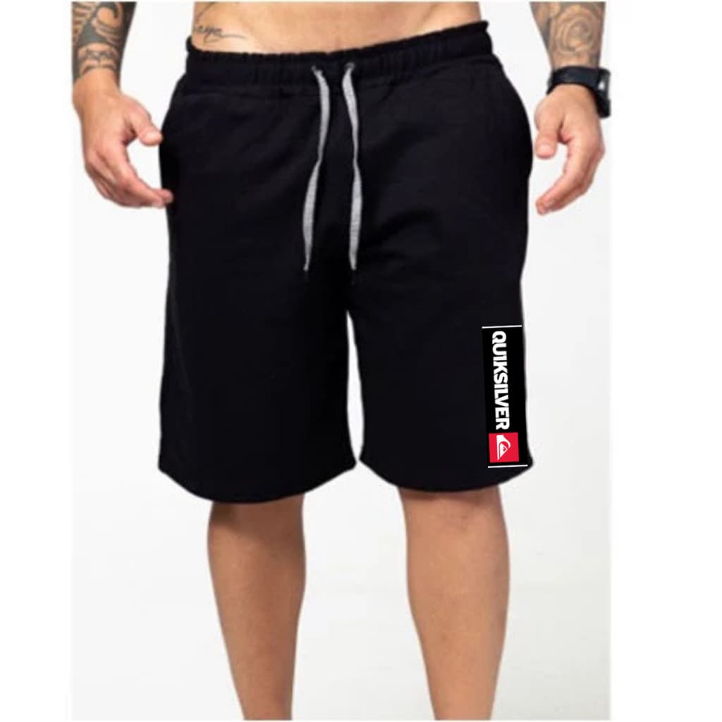Bermuda Moletom Personalizada Quiksilver a mais TOP
