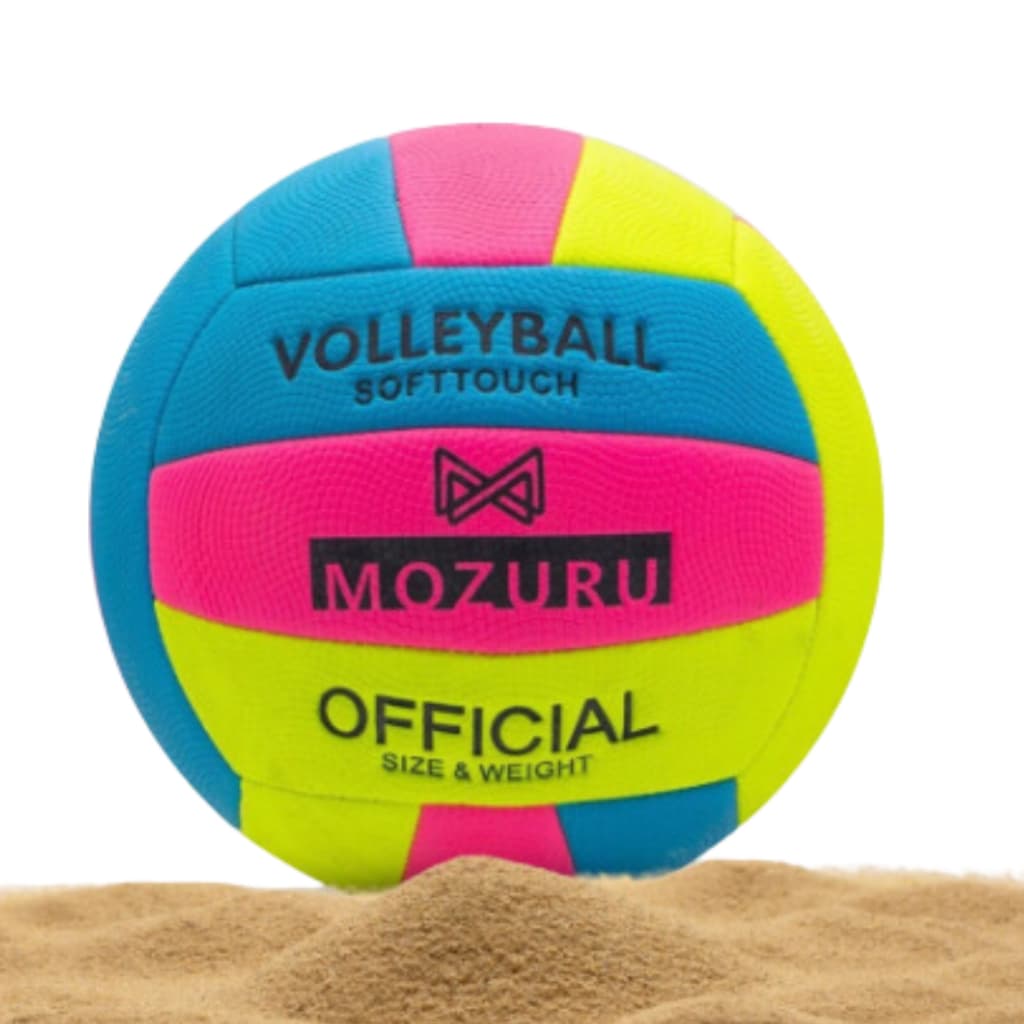 Bola Volei Soft Touch Extra Macia Quadra Praia Treino Cores Neon - Voleibol