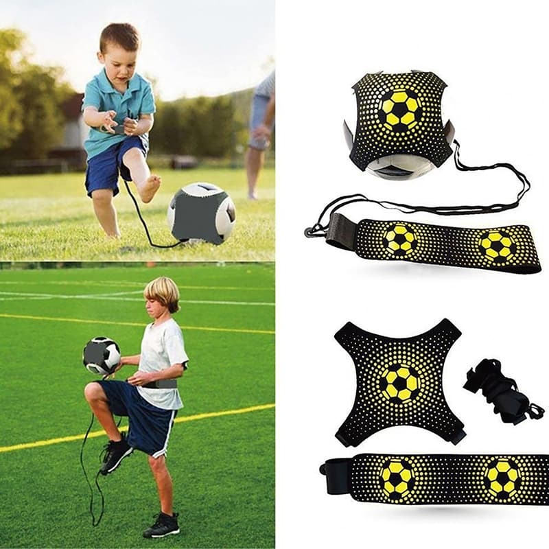 Chute Futebol Ajustável Trainer Bola De Prática Para Crianças adulto treinamento de vôlei