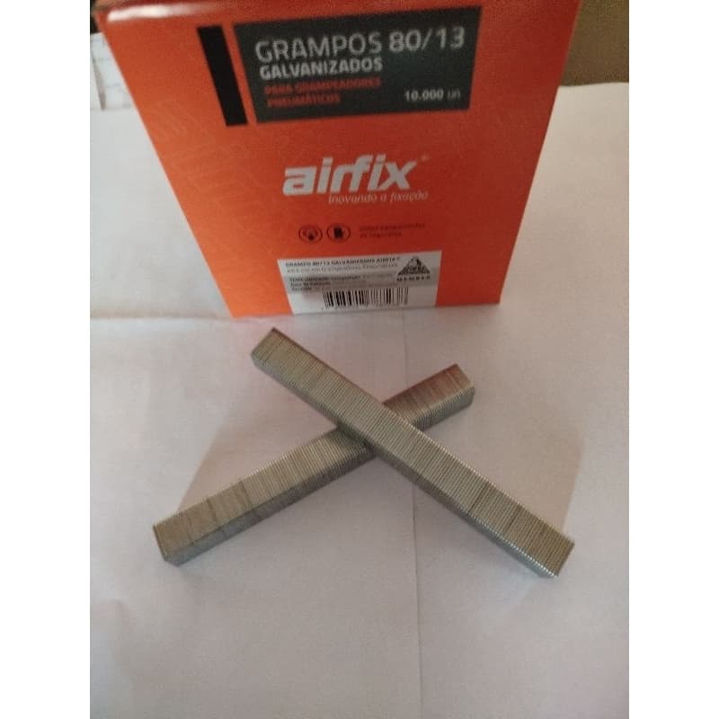 Grampo 80/13  caixa com10,000 unidades