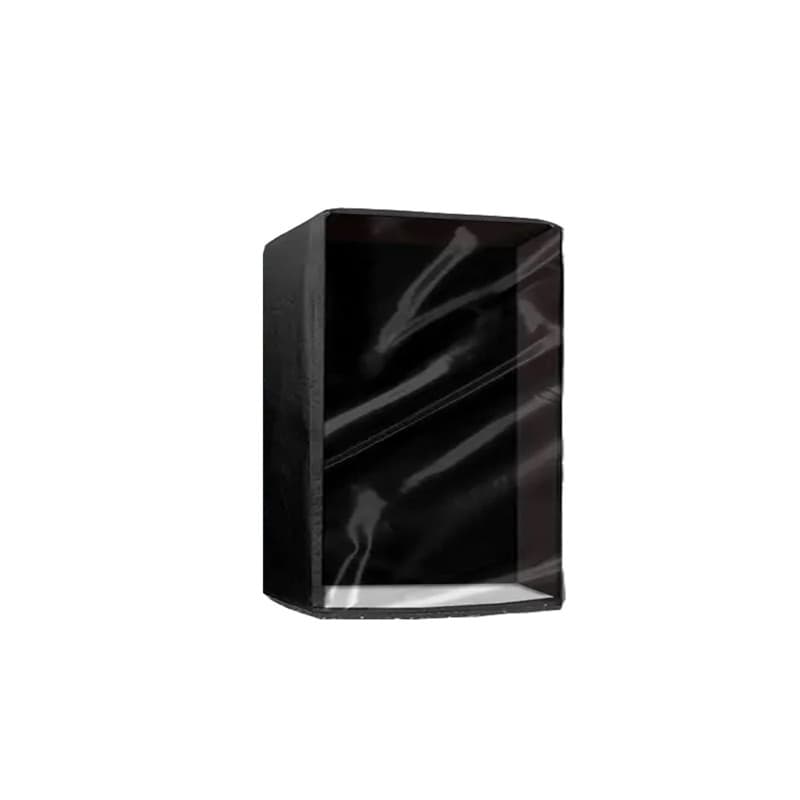 Capa para Air Fry 12 litros preta com frente transparente