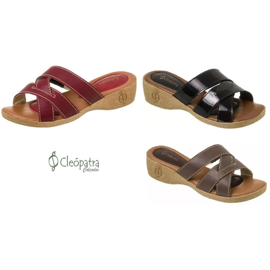 Sandália Ortopédica Cleópatra Couro Style P/esporão Oferta!